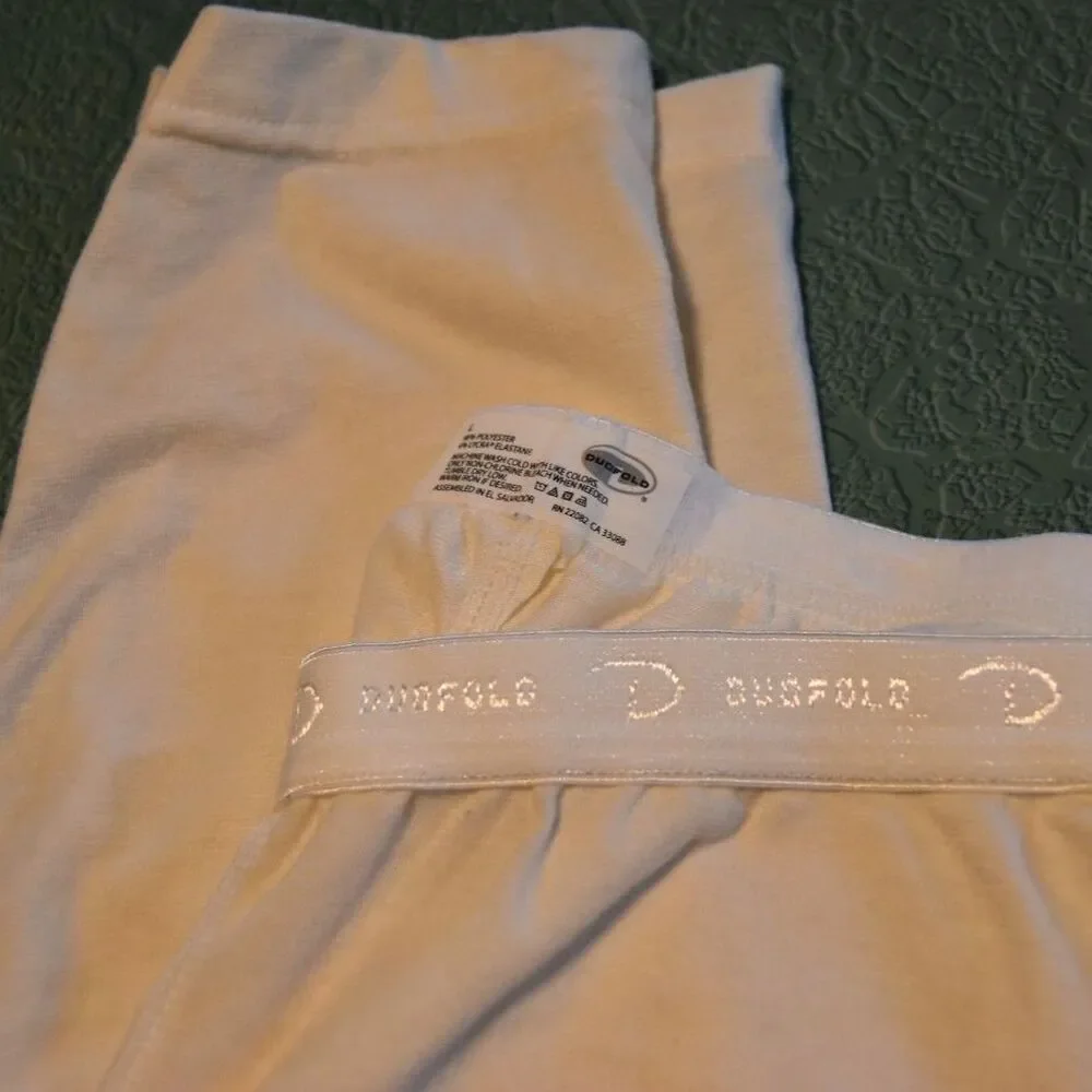 Duofold Thermal Base Layer Leggings White Men's L Performance Long Johns